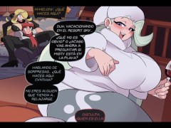 Cynthia y Melony pelean por la enorme verga de Lucas - Pokémon Hentai - Screenshot 6 of 16 - Pokemon Cynthia