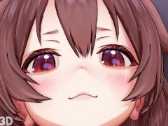 Triple Futa Trouble! Korone and Fuwamoco get up to some hardcore breeding! (Futanari, BJ, Spitroast)