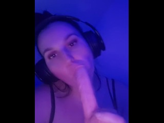 Dildo Sucking