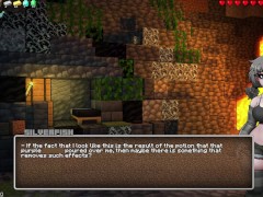 HornyCraft 0.26 - Silverfish Full Playthrough All Sex Scenes - Minecraft Parody Game