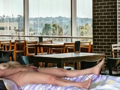WANK ME BANG ME IN A RESTAURANT WITH CUMANDRIDE6 AND OLPR