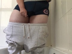 Ooops! I peed my joggers