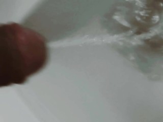 Vem Mijar Piss Pissing Fetiche Cu Mijar no Banheiro