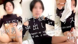 【ドSな元彼女とドMな僕の最後のセックス】