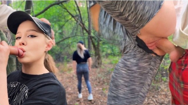 Montanasvibe mets a stranger and immediately had sex in the fores