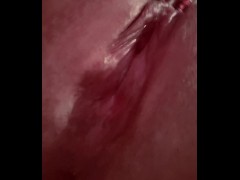 Horny Pussy Rubbing Until I Drip Wet