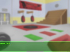 Fallout: Vault 69 #3 - Horny receptionist has sex with security guard on reception desk!