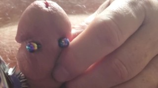 Beautiful Член уздечки - Пытка члена-