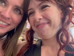Alt girls cum walk! - teaser