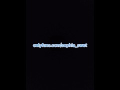 SITTING ON THE CONSOLE UNTIL I CUM WHILE MY HUSBAND IS NOT HOME