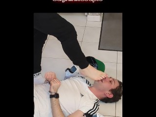 My Trampling and Humiliation Fag has to Suffer for my Pleasure