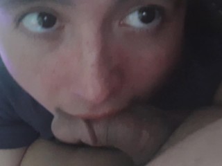 Caregiver Lets Disabled Boy Practice Sucking Cock
