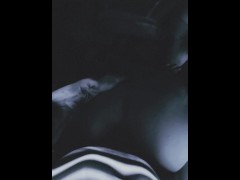 I stretch my girlfriend's tight pussy while her boyfriend is waiting for her at home. The poor thing