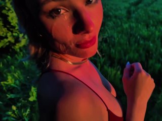 POV Blowjob bei Sonnenuntergang sie konnte nicht warten