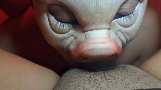 Domando a mi esclavo en cuarto rojo termina por ponerme de perrita