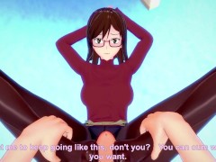 POV Hentai Footjob from Kirako Haruno from Bungou Stray Dogs - Screenshot 5 of 16 - Anime Hentai
