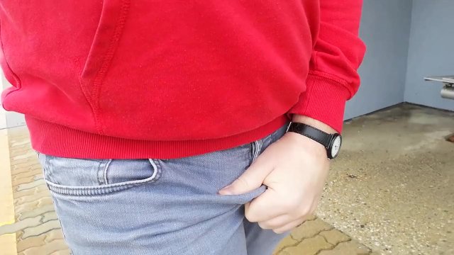 Male Desperation & Public Pissing! Waiting for my Train and Need to Pee so badly!