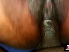 Sexy Ugandan Babe gets Hairy Pussy fingered and Fucked hard by BBC till Creamiepie