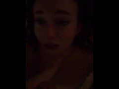 Ruining her makeup