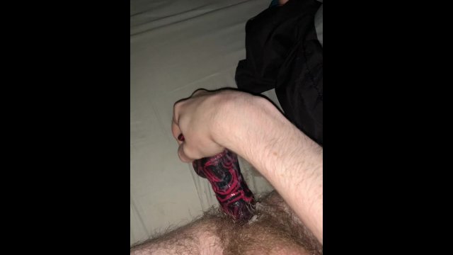Jade Dragon frots with and get pounded by thick 8 inch dildo