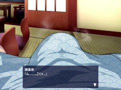 (エロゲー体験版実況) 付き合いたての新入社員が温泉旅館取材で出張へ行ったらセ○○○オヤジと強○相部屋で… 巨乳OLにエッチなことするNTRエロゲ―(hentai game)