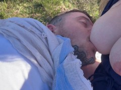 Breastfeeding outside in public