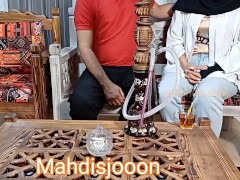 رفتم سفره‌خونه قلیون کشیدم کیفمو جا گذاشتم صاحبش گفت یا ظرف میشوری یا...(داستانی پر از مکالمه فارسی) - Screenshot 4 of 16 - Iranian Sex