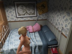 GTA 5: Naked Tracey De Santa’s Sexy Dance with Floyd in Pink Pajama!  #GTA5