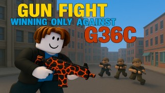 Gun fight ¨playing pro goes wrong¨