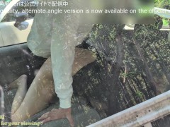 【青姦】外でヤっちゃった💦日本人ギャルの大胆露出プレイ…もう止まらない。