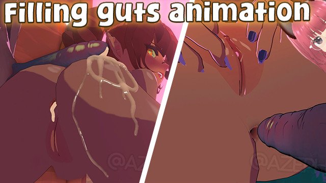 My stepsister lets me finish in her ass because she gave me Viagra (Azephynight animation) - Jazziuu