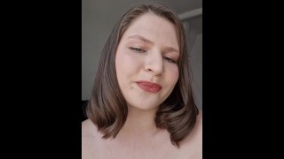 Your Girlfriend Asks You To Cum Inside Her While Taunting You With Her Large Natural Breasts