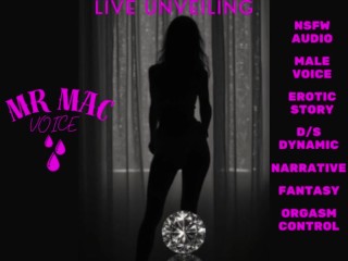 Diamond's Live Unveiling [M4F][NSFW Audio][Erotic Audio for Women][D/S Dynamic][Orgasm Control]