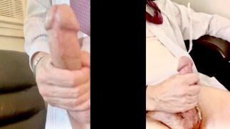 Камшот от первого лица: большой ковбойский член доставляет Thick, грязный груз веревок - только от Scott Cummings