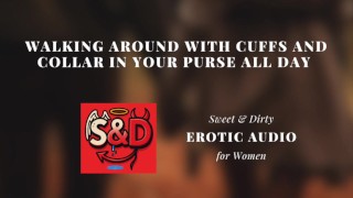 M4F [audio] Cuffed in Fishnets pt.1