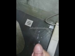 Pinoy Masturbate in the Restroom| Jabolinmoako