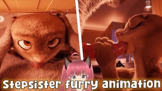 My slutty stepsister pays me a bet by sucking my cock (Hakya11 animation) - Jazziuu