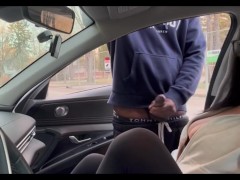 Parked in a BBC neighbourhood and waited for dick