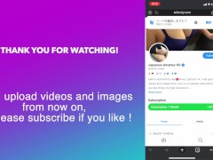 色白巨乳の手コキで40秒で射精 - Screenshot 14 of 16 - Amateur