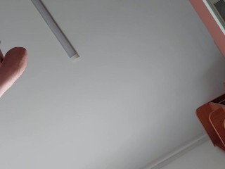 Amateur Hairy Brunette, Big Tits, Sensual Hairy Woman in the Kitchen.