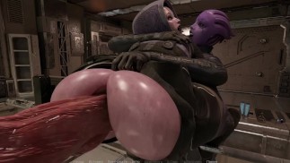tight ass girl gets impaled on big mutant cock 2k 3D