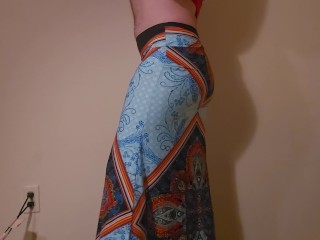 Trying on different Skirts in my Thong which one is Cuter?