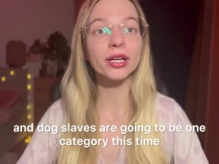 2025 TASKS FOR SUBMISSIVES 🙇🏻‍♀️ (must do)