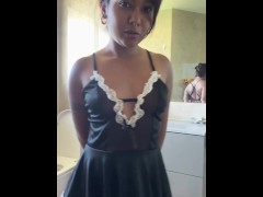 Petite desi MiaZ gives you jerk off instructions while masturbating - Screenshot 3 of 16 - Small Petite Girl