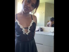 Petite desi MiaZ gives you jerk off instructions while masturbating - Screenshot 5 of 16 - Jerk Off Instruction