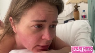 Amateur MILF Jade Kink Dirty Talking While Boyfriend Fucks From Behind