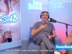 Cristina Vega WEBCAM LATINA model smashes her clitoris riding the Fuck Machine on JuanBustosPodcast