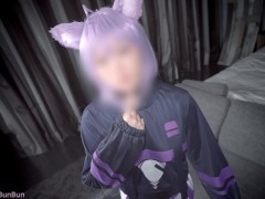 【ぶんコス】「好きになっちゃうかも…♡」マネージャーを性処理扱いS◯X♡満足するまで耐久ハメまくり連続中◯し💜 - Screenshot 3 of 16 - コスプレイヤー