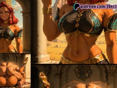 Gerudo Queen’s Deep Sandstorm: Riju’s Royal Pussy Defeated