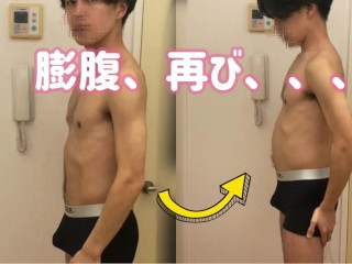 第二次往她屁眼里打气